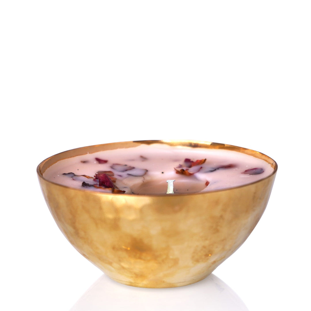 Rose & Oudh Luxury Copper Diya Candle