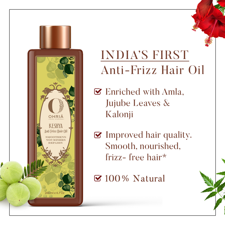KESHYA ANTI FRIZZ HAIR OIL