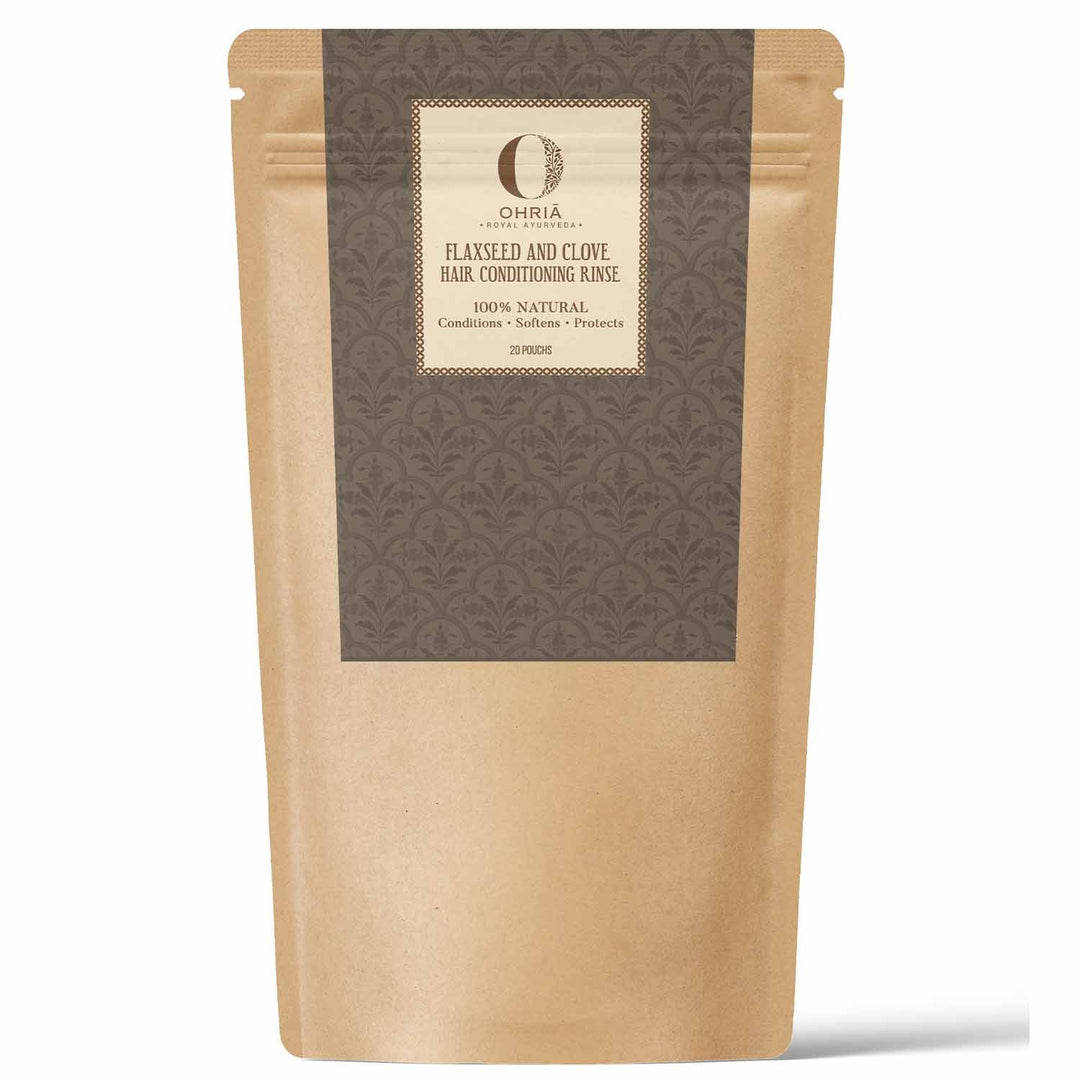 FLAXSEED & CLOVE HAIR CONDITIONING RINSE (20 Pouches)