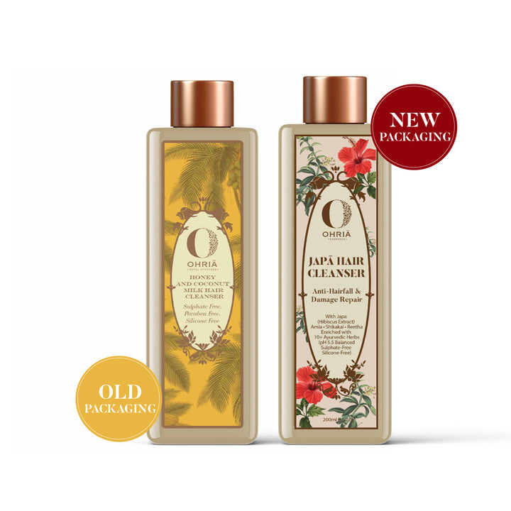 JAPA HAIR CLEANSER (EARLIER - HONEY & COCONUT MILK HAIR CLEANSER)