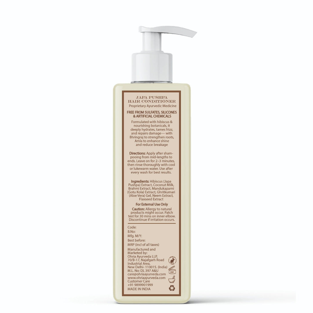 JAPA HAIR CONDITIONER- FRIZZ FREE & SMOOTHENING