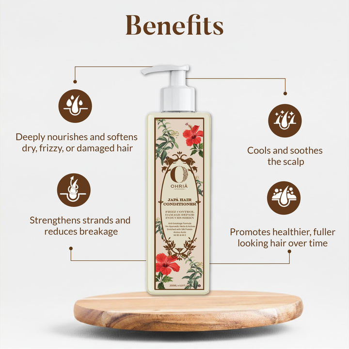 JAPA HAIR CONDITIONER- FRIZZ FREE & SMOOTHENING