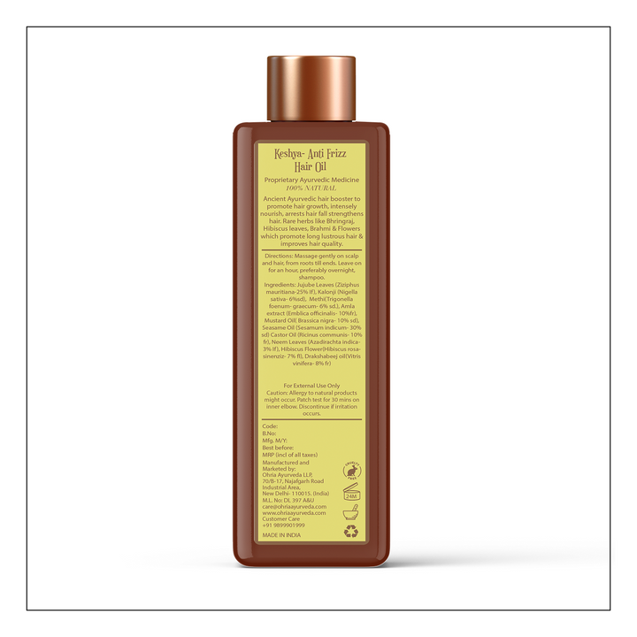 KESHYA ANTI FRIZZ HAIR OIL