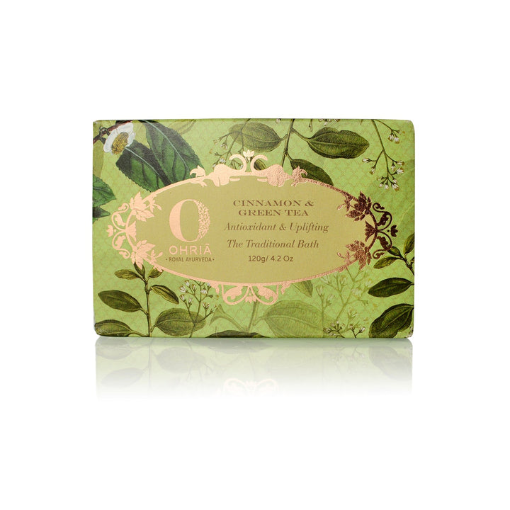 CINNAMON & GREEN TEA BATHING BAR