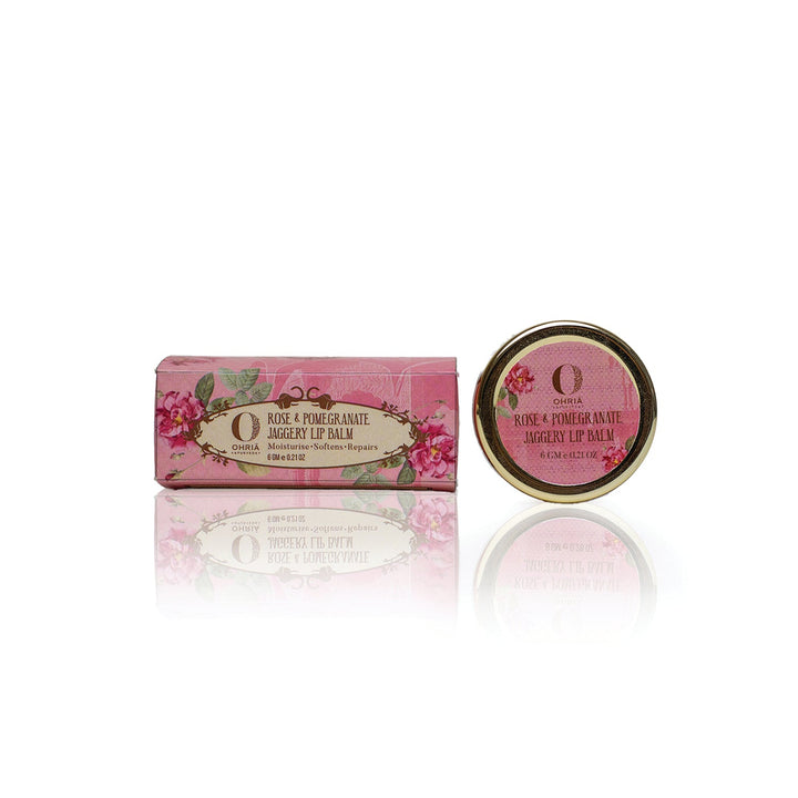 ROSE & POMEGRANATE JAGGERY LIP BALM