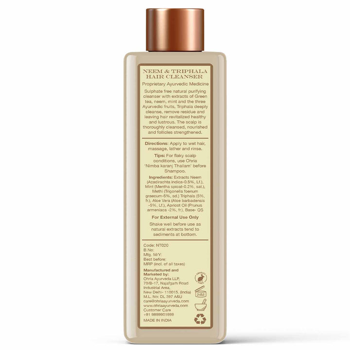 Neem & Triphala Hair Cleanser