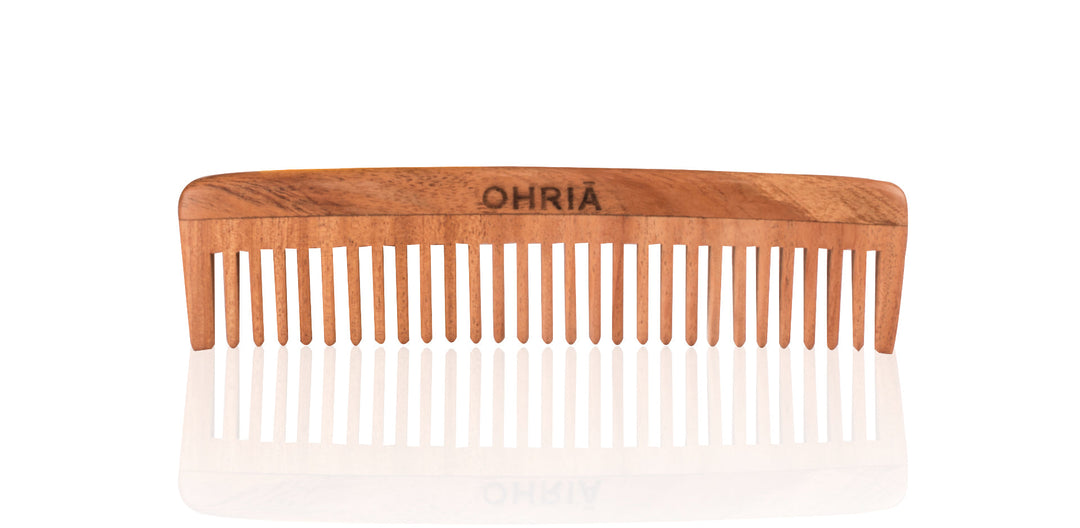 NATURAL NEEM WOODEN COMB