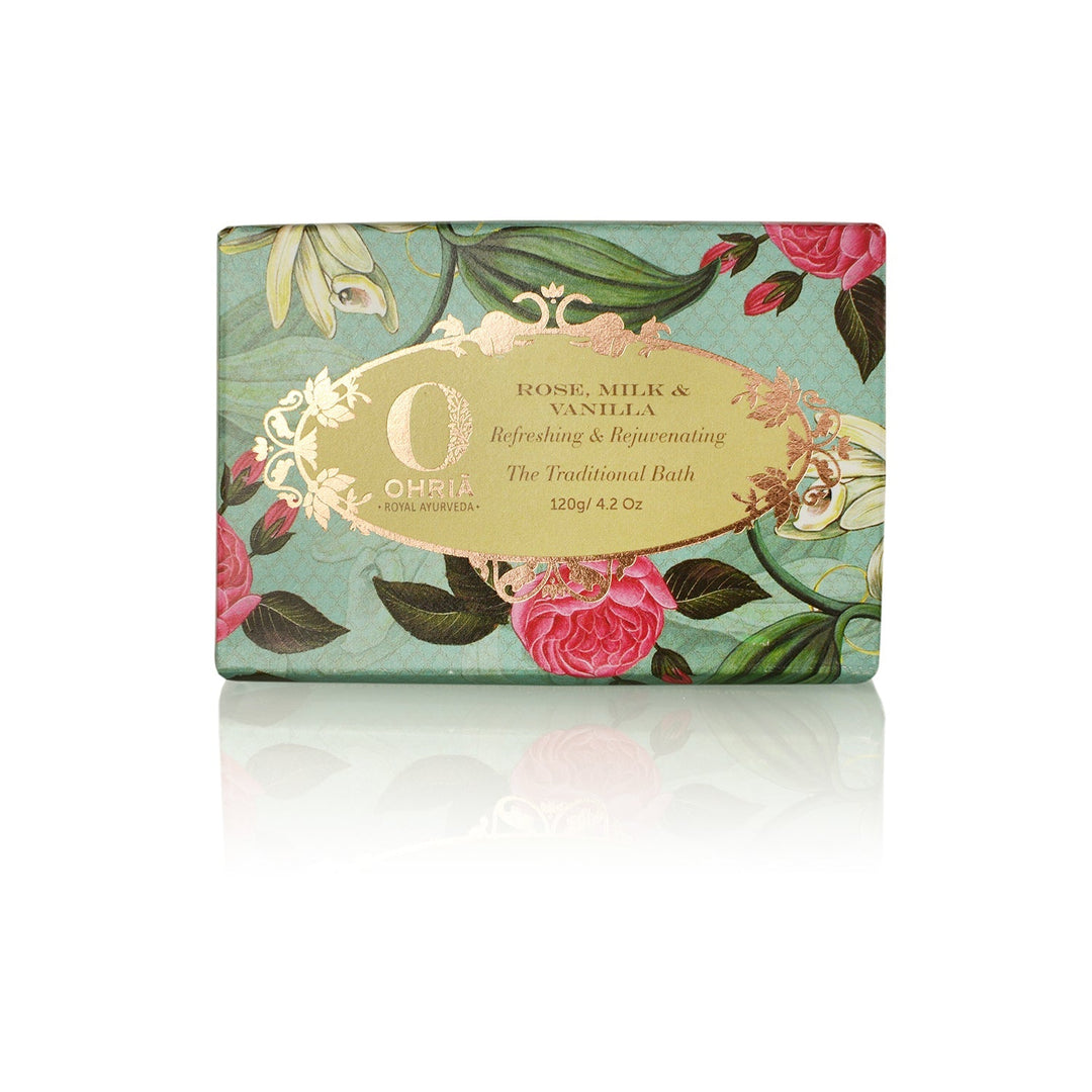 ROSE, MILK & VANILLA BATHING BAR