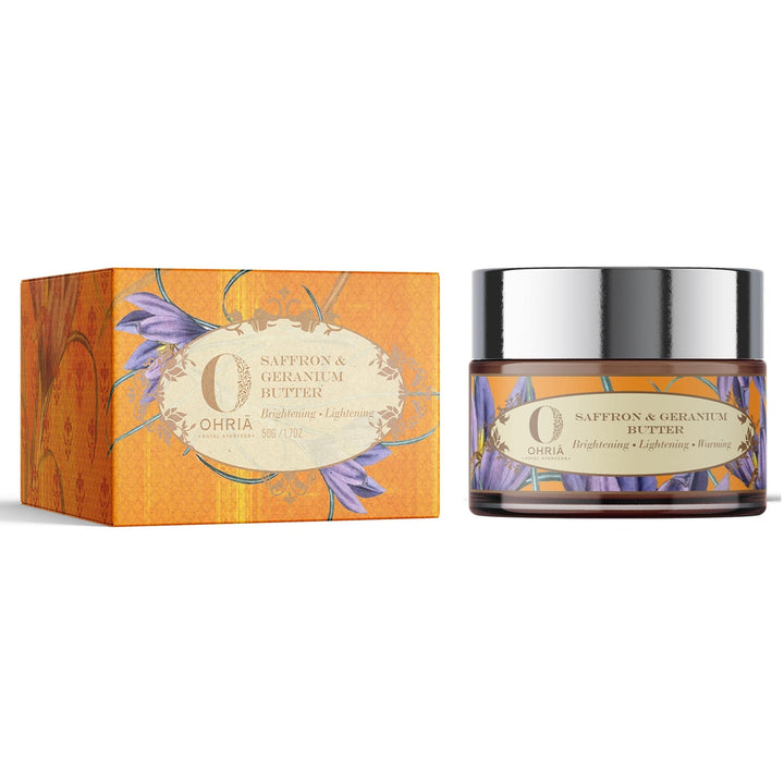 SAFFRON & GERANIUM BUTTER