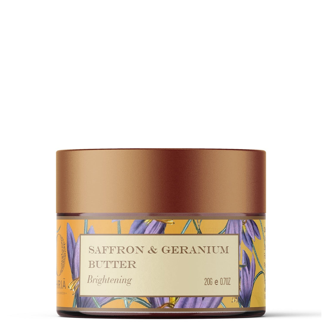 SAFFRON & GERANIUM BUTTER