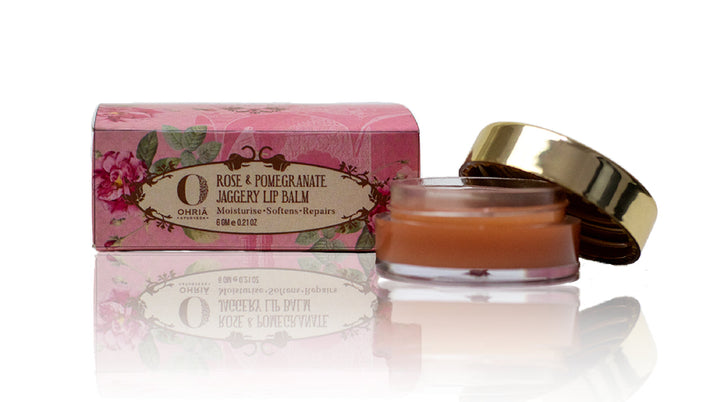 ROSE & POMEGRANATE JAGGERY LIP BALM