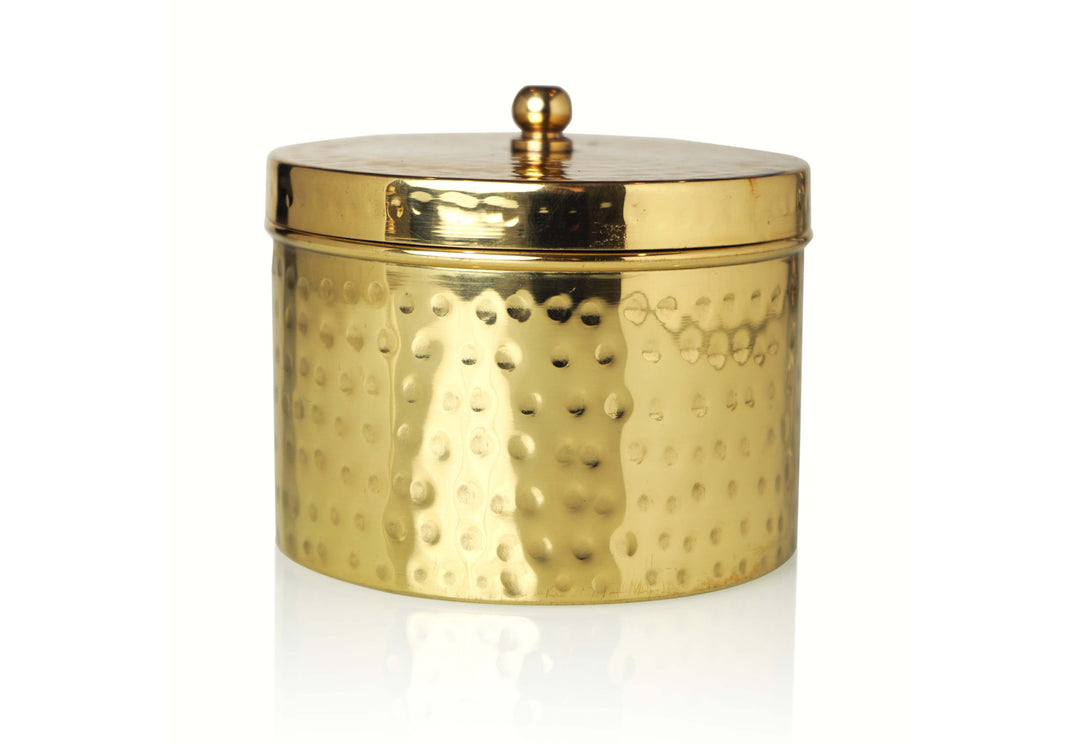 ROSE & OUDH LUXURY COPPER/BRASS CANDLE